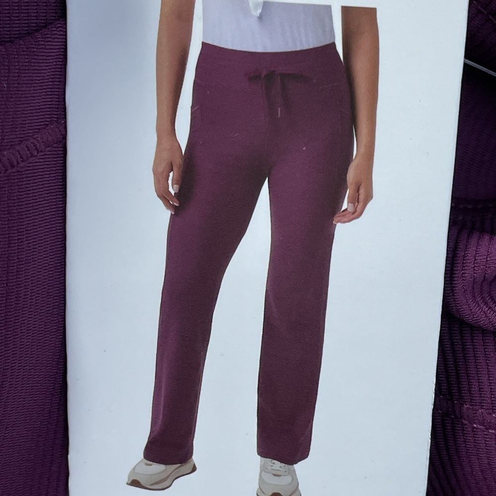 32 Degrees Women's X-Large Active Flare Pant Purple e0269